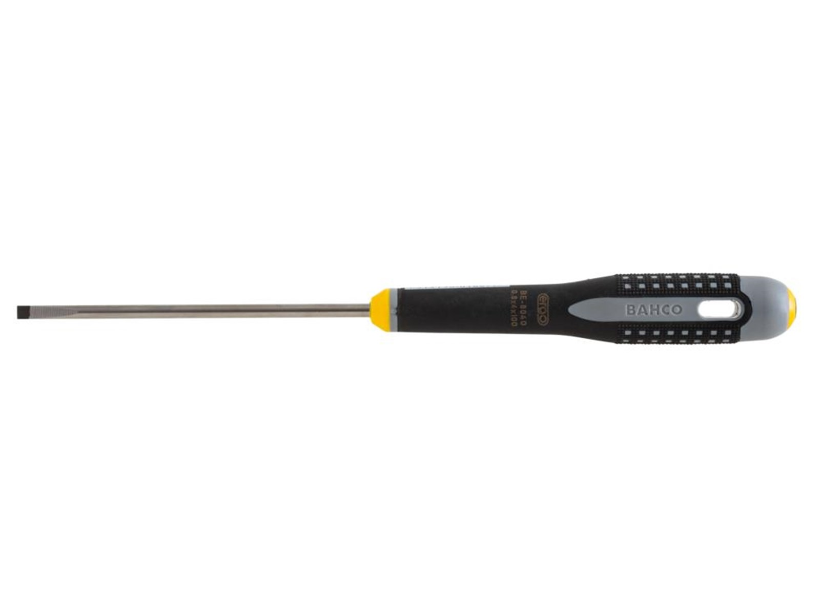 BAHCO screwdriver ergo slotted 1.0x5.5x200mm BAHCO screwdriver ergo slotted 1.0x5.5x200mm